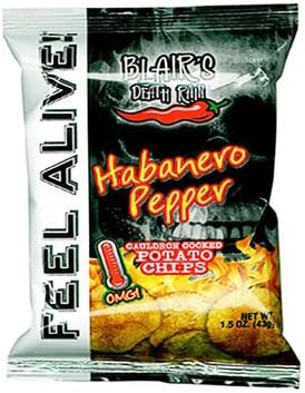 Amazon ブレアーズ ハバネロ ポテトチップス 43g 袋 ブレアース スナック菓子 通販