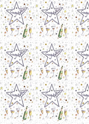 ALEX CLARK Congratulations Bagged Gift WRAP & Tags