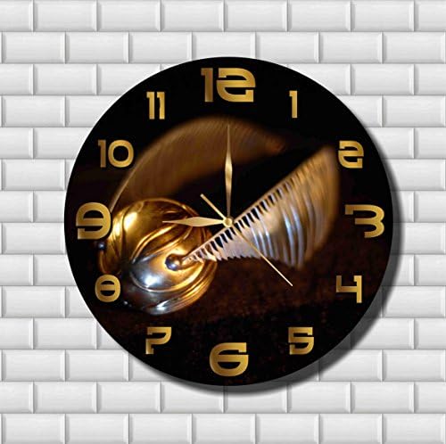 Golden Snitch FBA Harry Potter 11,4" Quidditch game Handmade Wall Clock
