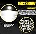 Aaiwa LED Pod Light Bar, 6 Inch LED Driving Lights 2 PCS 48W Flood Off Road Light LED Fog Lights for Truck SUV ATV Boat