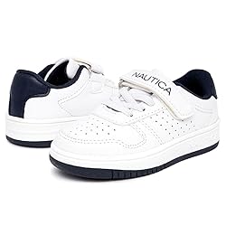 Nautica Kids Sneakers Adjustable Strap Bungee