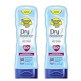 Banana Boat Dry Balance Sunscreen Lotion, SPF 50, 6 fl oz (Pack of 2)