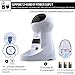 Automatic Pet Feeder Iseebiz 3 Liter Smart Feeder Dog Cat Food Dispenser with WiFi App Control,Voice Recording,Timer Programmable, Portion Control, IR Detect, 8 Meals Per Day for Small and Medium Petthumb 2