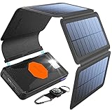 BLAVOR Solar Charger Five Panels Detachable, Qi