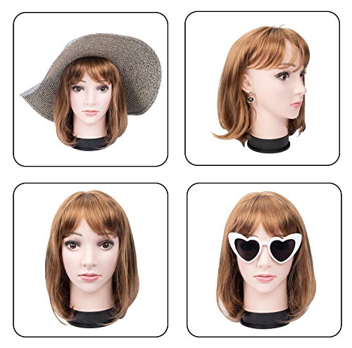 Bhd Beauty Bald Mannequin Head Beige Female Professional Import