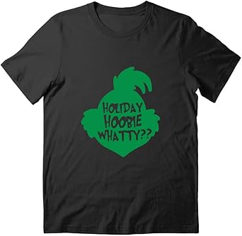 Amazon.com: Alfred-Stores Holiday Hoobie Whatty The Grinchmas T-Shirt