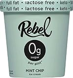 Rebel Ice Cream - Low Carb, Keto - Mint Chip