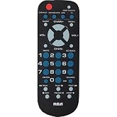 RCA Remote Control with 4 Functions,Black