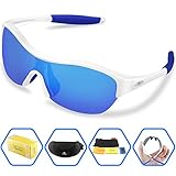 Torege Tr90 Flexible Kids Sports Sunglasses Polarized Glasses for Junior Boys Girls Age 3-15 Trk001