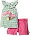 Fiream Girl's Cotton Cute Sleeveless Clothing Set