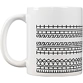 lelasety Hidden Message Ceramic Mug Funny Coffee Tea Cups with Handle, Gift for Friends & Coworkers, 12oz