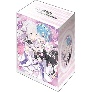 Re Zero Starting Life In Another World Emilia Emt Card Game Storage Box Case Ccg Supplies Accessories Ltwngdc Ccg Deck Boxes