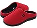 RockDove Two-Tone House Slippers for Women, Memory Foam Footbed w/ Indoor Outdoor Sole