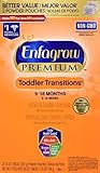 Enfagrow PREMIUM Non-GMO Toddler Transitions Formula - Powder Refill Box, 28 oz (Pack of 4)