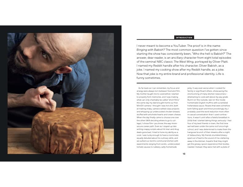 Binging With Babish: 100 Recipes Recreated from Your Favorite Movies and TV Shows Binging With Babish: 100 Recipes Recreated from Your Favorite Movies and TV Shows Binging With Babish: 100 Recipes Recreated from Your Favorite Movies and TV Shows Hardcover Kindle Spiral-bound