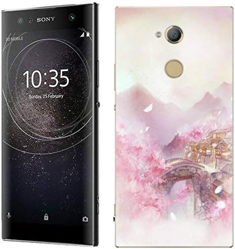 Sony Xperia XA2 Case, Rnicy Ultra-thin Full-Body Protection Flexible TPU Soft Cover Case For Sony Xperia XA2 (Peach)