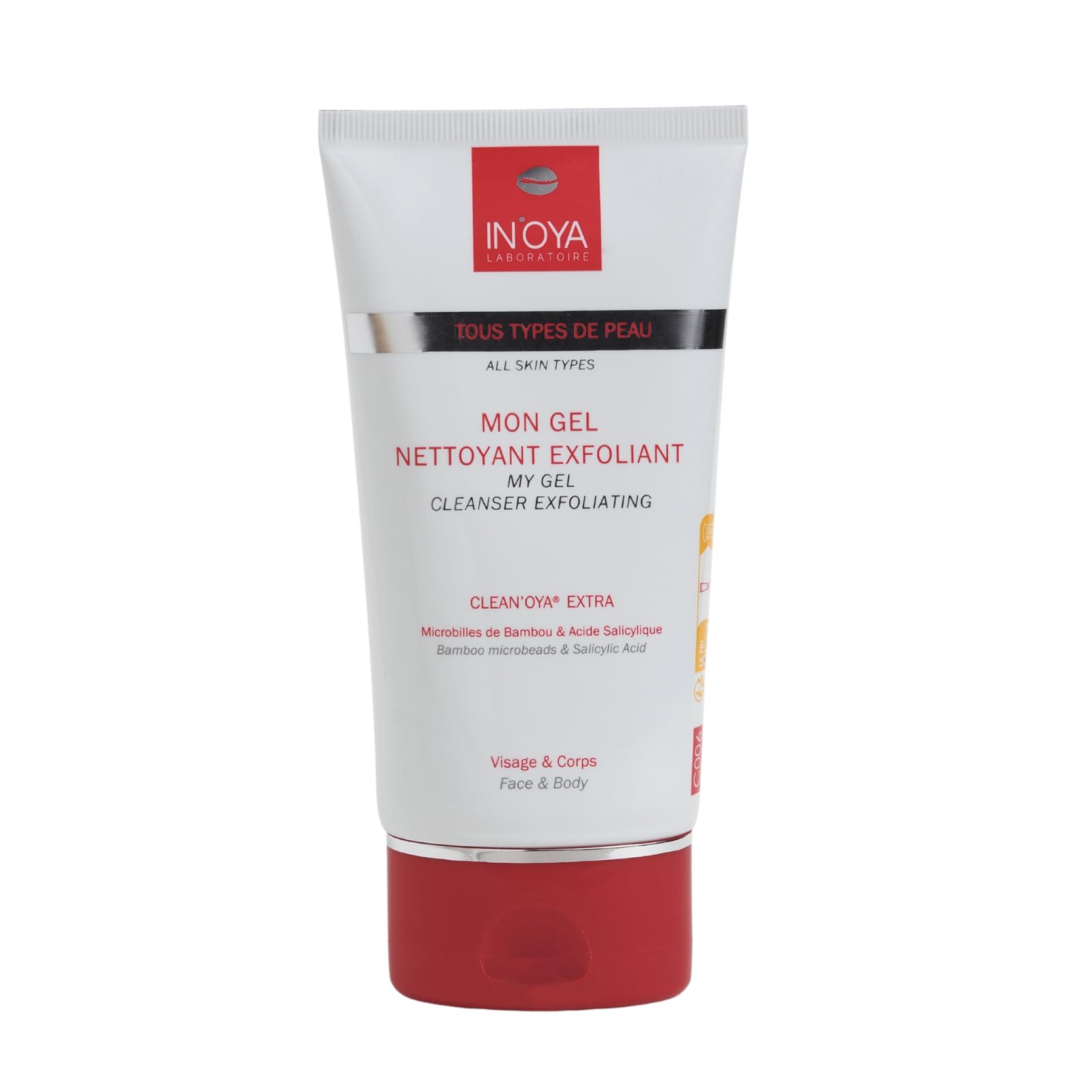 In'oya Cleansing gel with exfoliating effect