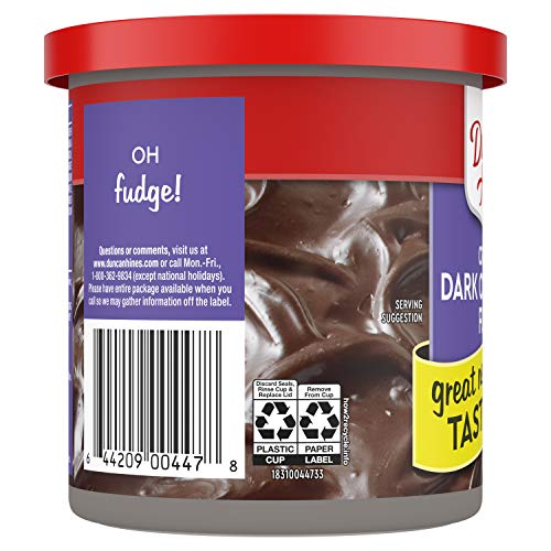Duncan Hines Creamy Dark Chocolate Fudge Frosting, 16 OZ Pricepulse