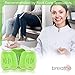 Breathe Foot Soaking Bath Basin | Pedicure Foot Spa Massager | Plastic Foot Tub for Soaking Feet | Cold & Hot Water Foot Massaging Bucket for Women