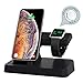 ROITON for Apple Watch Stand Charger, Wireless Magnetic Charging Dock Stand Holder for iWatch with Nightstand Mode for Apple Watch Series 4/3/2/1, Charge Station for iPhone Xs Max/Xs/Xr/X/8/8 Plus