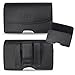 Horizontal Leather Case with Magnetic Closure with Belt Clip and Belt Loops for at&T LG b470 flip Phone