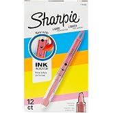 Sharpie 1754464 Accent Liquid Pen Style Highlighter Chisel Tip Fluorescent Pink Dozen