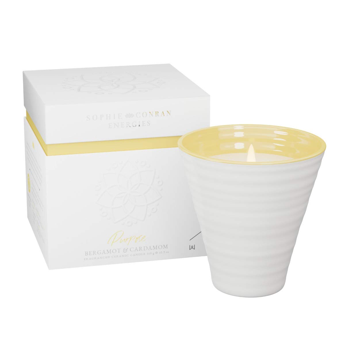Sophie Conran Candle, White/Yellow, One Size