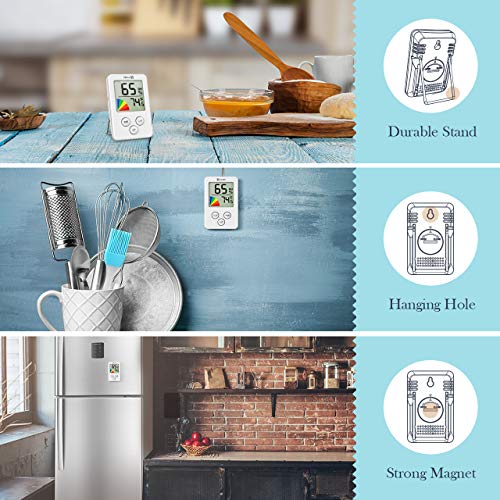 5 Habor+Mini+Thermometer+Hygrometer+Temperature