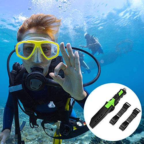 aiGear Dive Knife for Scuba Diving with Quick Release Adjustable Leg