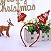 8Pack Christmas Headbands Headwear Hair Hoop Hair Band Head Boppers For Party, Cosplay, Christmas Decoration