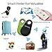 flyfishing Smart Finder Bluetooth Locator Wireless Anti Lost Alarm Sensor Spy GPS Tracker For Key Wallet Car Kids Pets Dog Cat Child Bag Phone Located Selfie Shutter(2PCS)