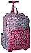 Vera Bradley Women's Lighten Up Printed Rolling Backpack, Ditsy Dot