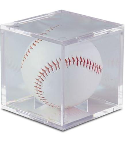 Amazon.com: Ultra Pro Collectors Clear Ball & Card Flip Display