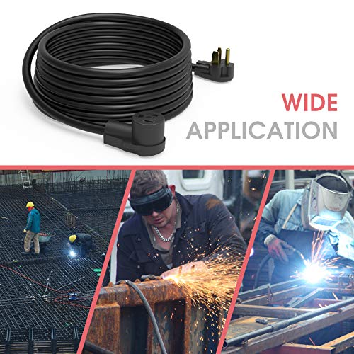 YESWELDER 40ft 250 Volt Welder Extension Cord 10 AWG Power Extension