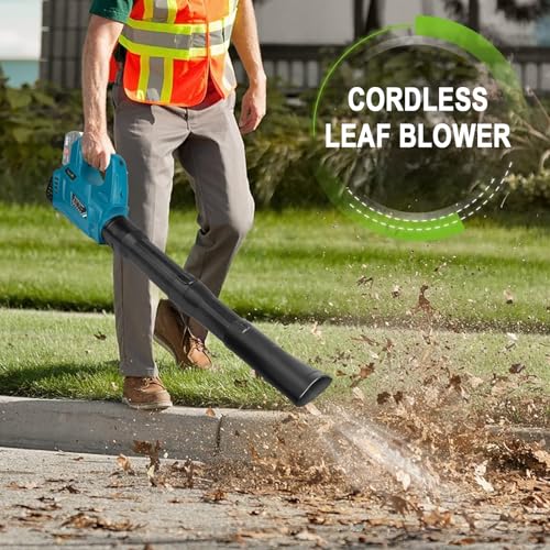 Waitley Leaf blower for Makita battery 18 V (297 km/h air speed, powerful, speed control, without battery and charger)