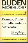 Komma, Punkt und alle anderen Satzzeichen