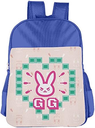 OVERWATCH GG Kids School Bag Backpack RoyalBlue Large