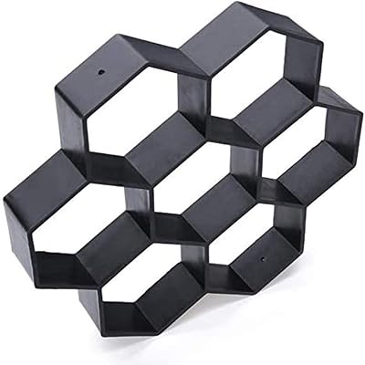 Hanyzcin 30cm Plastic Paving Mould Reusable Garden Path Stepping Stone Concrete