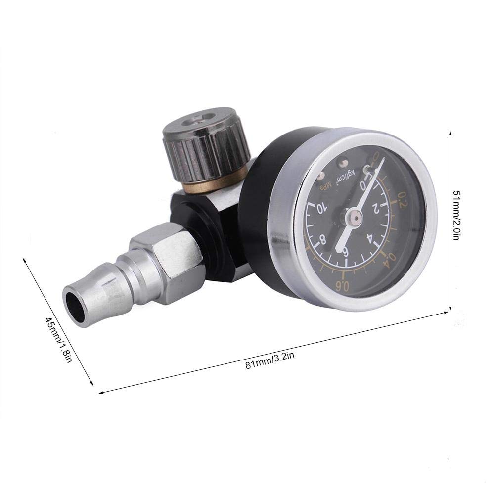 Pressostat De Compresseur D'air 1/4" 4 Trous - Régulateur De Pression, Vanne, Neuf