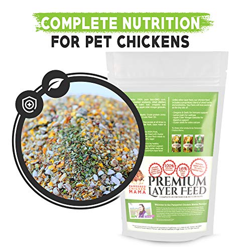 Pampered Chicken Mama Backyard Chicken Feed Premium Layer Feed