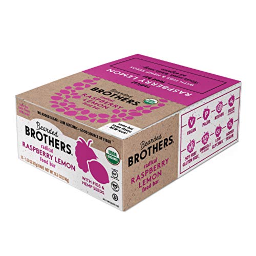 Bearded Brothers Vegan Organic Food Bar Gluten Free, Paleo and Whole