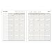Day Runner Monthly Planner Refill 2017, 8-1/2 x 11