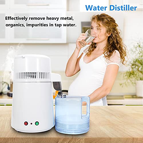 Hanchen 4L/1gal Water Distillers Pure Water Distiller Machine 750W