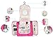 Compact Hanging Toiletry Bag Flat Bottom Unisex Toiletry Storage Organizer for Travel - Durable, Water-Resistant, & Stylish - with Sturdy Hanging Hook Rose