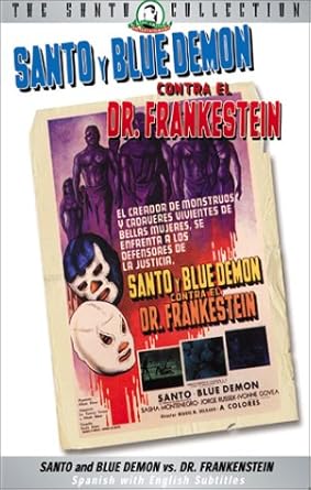 Amazon Com Santo Blue Demon Contra El Doctor Frankenstein