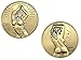 Thompson Emporium Sexy Pin Up Girl Good Luck Heads & Tails Challenge Coin