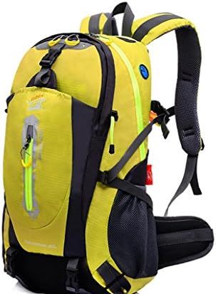 Nylon backpacks backpack 40 l light travel outdoor backpack/neutral by both women and men , yellow