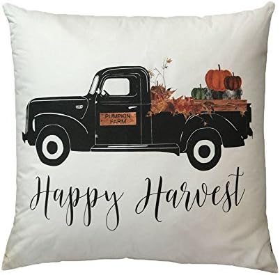 Tyler Wolf Gunter Happy Harvest Truck 18x18 inches Pillow cover