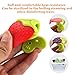 Baby Teething Toys, FDA Approved BPA-Free Soft Silicone Fruit Teether Set with Pacifier Clip/ Holder for Toddlers & Infants, 5 Pack