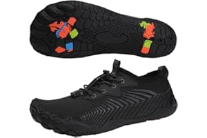 ZIITOP Water Shoes Men,Mens Water Shoes,Water Shoes Women,Barefoot Shoes,Quick Dry Aqua Swim Shoes,Slip-on Soft Beach Shoes,Quick Dry Water Shoes,Aqua Sports Outdoor Shoes for Pool Beach Surf Walk Water Yoga